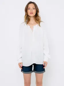 White loose blouse CAMAIEU - Women #4184362