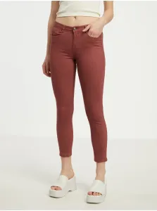 Burgundy Women's Skinny Fit Jeans CAMAIEU - Women #6881226