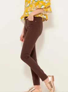 Nohavice pre ženy CAMAIEU - hnedá #1057009