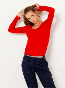 Topy a tričká pre ženy CAMAIEU - červená #5571248