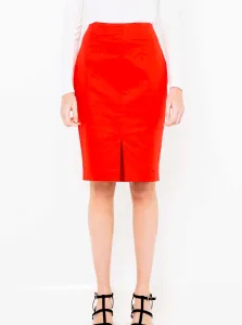 Červená sukňa CAMAIEU #5569948