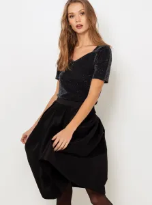 Čierna sukňa CAMAIEU #5569058