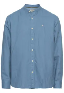 Košeľa Camel Active Longsleeve Shirt Modrá L #9394164