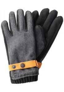 Rukavice Camel Active Gloves With Strap Šedá M #8110558