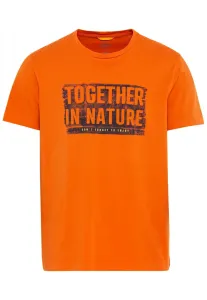 Tričko Camel Active T-Shirt 1/2 Arm Oranžová Xxxl