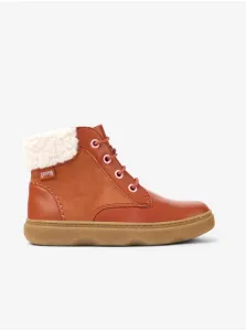 Brick Girls' Winter Leather Ankle Boots Camper Kido - Girls #8425709