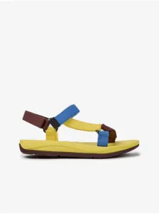 Sandále pre ženy Camper - žltá, modrá, hnedá #668699