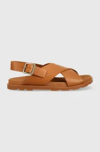 Detské kožené sandále Camper hnedá farba #8633572