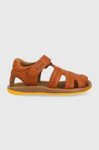 Detské kožené sandále Camper hnedá farba #9260325
