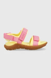 Detské sandále Camper žltá farba