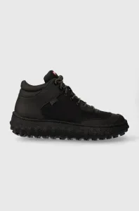 Členkové topánky Camper Ground pánske, čierna farba
