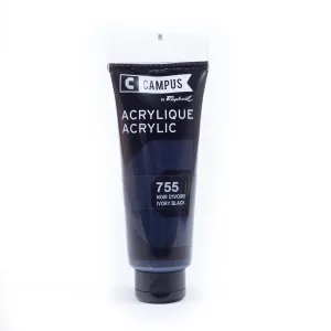 CAMPUS - SE akryl farba 120 ml Ivory Black 755