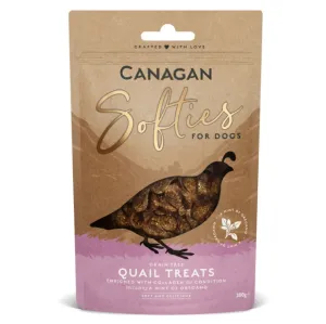CANAGAN Softies quail treats maškrty pre psov 200 g
