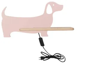 Candellux Nástenné svietidlo policové 5W, ružový pes - s napájacím káblom 21-01030