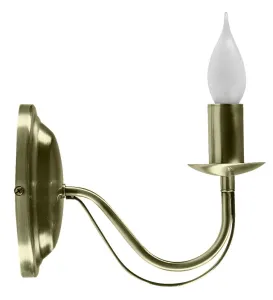 Candellux Patinové nástenné svietidlo Muza pre žiarovku 1x E14 21-69149