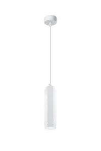 Závesná lampa TUBA 1xGU10 Candellux Biela #7254475