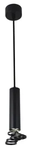 Závesná lampa TUBA 1xGU10 Candellux Čierna #7247100