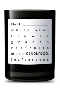 Candly Voňavá sójová sviečka No. 11 White Lotus & Musk