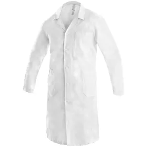 Pánsky plášť CXS Adam - veľkosť: 56, farba: biela