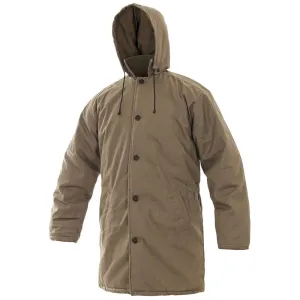 Pánsky zimný kabát CXS Jutos - veľkosť: 48-50, farba: khaki