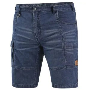 Canis (CXS) Pánske džínsové šortky CXS MURET - Modrá / čierna | 56