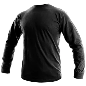 Canis (CXS) Pánske tričko s dlhým rukávom PETR - Čierna | XXXXL