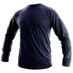 Canis (CXS) Pánske tričko s dlhým rukávom PETR - Tmavomodrá | M