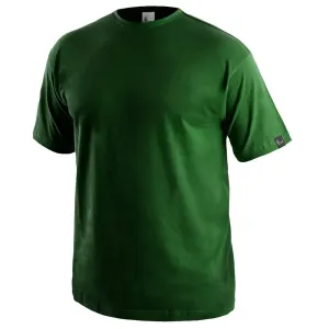 Canis (CXS) Tričko s krátkym rukávom CXS DANIEL - Fľaškovo zelená | L