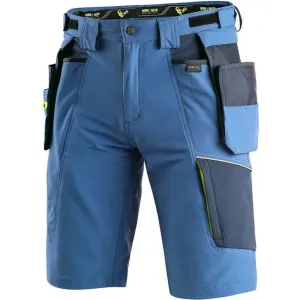 Canis (CXS) Pracovné šortky CXS NAOS - Modrá / modrá / žltá | 54