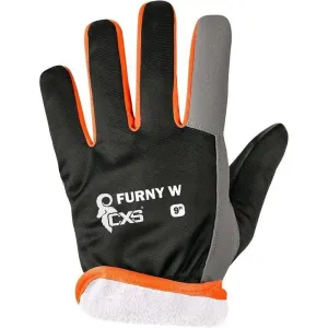 Canis (CXS) Zimné pracovné rukavice CXS FURNY W - 9