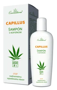 Cannaderm CAPILLUS šampón s kofeínom NEW pri vypadávaní vlasov 1x150 ml