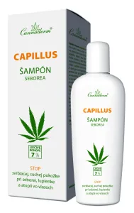 Cannaderm Capillus Seborea Shampoo bylinný šampón pre podráždenú pokožku hlavy 150 ml