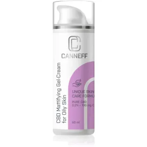 Canneff Balance CBD Mattifying Gel-Cream gélový krém pre mastnú pleť so sklonom k akné 50 ml #6326579