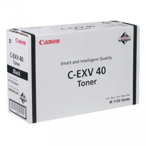 Canon originál toner CEXV40, black, 6000str., 3480B006, Canon iR-1133, 1133A, 1133iF, O, čierna