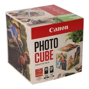 Canon CARTRIDGE  PG-540/CL-541 PHOTO CUBE Creative Pack White Green - 5x5 fotopapír (PP-201 40 obr.)
