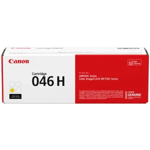 Canon originál toner 046 H Y, 1251C002, yellow, 5000str., high capacity