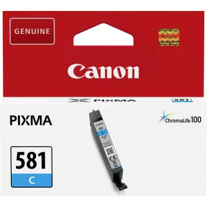 Canon CLI-581C, 2103C001 azúrová (cyan) originálna atramentová cartridge