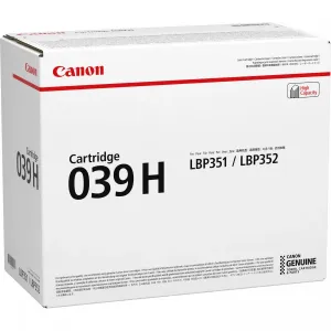 Canon originál toner 039 H BK, 0288C001, black, 25000str., high capacity