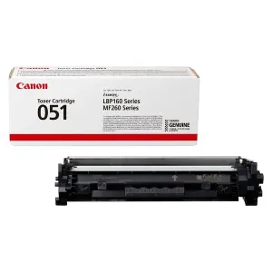 Canon originál toner 051 BK, 2168C002, black, 1700str