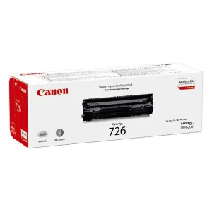 Canon originál toner 726 BK, 3483B002, black, 2100str