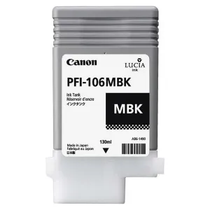 Canon PFI-106MBk, 6620B001 matná čierna (matte black) originálna cartridge