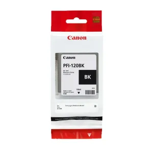 Canon originálna cartridge PFI120BK, black, 130ml, 2885C001, Canon TM-200, 205, 300, 305