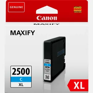 Cartridge Canon PGI-2500XL C, 9265B001 - originálny (Azúrová)