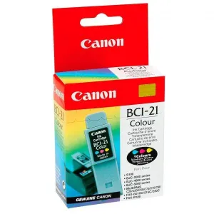 CANON BCI-21 - originálna cartridge, farebná, 15ml