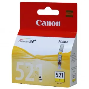 CANON CLI-521 Y - originálna cartridge, žltá, 9ml