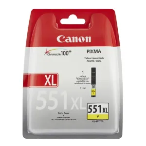 CANON CLI-551-Y XL Y - originálna cartridge, žltá, 11ml