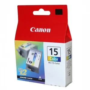 CANON BCI-15 - originálna cartridge, farebná, 2x7ml 2ks