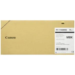 Canon PFI1700MBK, 0774C001 matná čierna (matte black) originálna atramentová cartridge