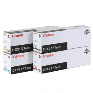 Canon originál toner C-EXV17 Y, 0259B002, yellow, 36000str
