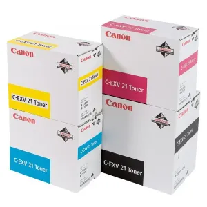 Canon originál toner C-EXV21 Y, 0455B002, yellow, 14000str., 260g